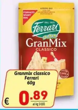 Ipercarni Granmix classico Ferrari offerta