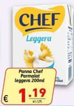 Ipercarni Panna Chef Parmalat leggera offerta