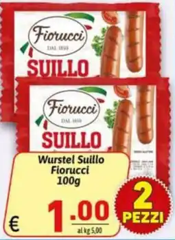 Ipercarni Wurstel Suillo Fiorucci offerta