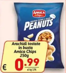 Ipercarni Arachidi tostate Amica Chips offerta