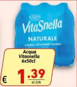Ipercarni Acqua Vitasnella offerta