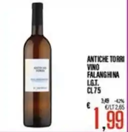 Supermercati EffePiù Antiche Torri Vino Falanghina offerta