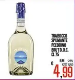 Supermercati EffePiù Trabocco spumante pecorino brut d.o.c. cl 75 offerta