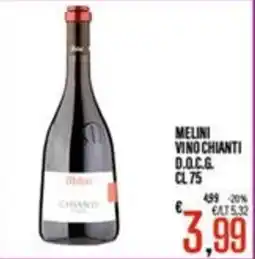 Supermercati EffePiù Melini vino chianti offerta