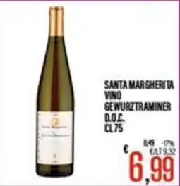 Supermercati EffePiù Santa Margherita Vino Gewurztraminer offerta