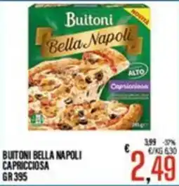 Supermercati EffePiù Buitoni Bella Napoli Capricciosa offerta