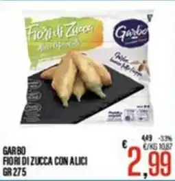 Supermercati EffePiù Garbo Fiori di Zucca con Alici offerta