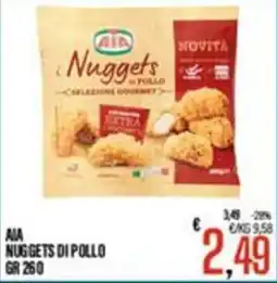 Supermercati EffePiù AIA Nuggets di pollo offerta