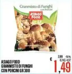 Supermercati EffePiù Asiago Food Granmisto di Funghi con Porcini offerta