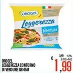 Supermercati EffePiù Orogel leggerezza contorno di verdure offerta