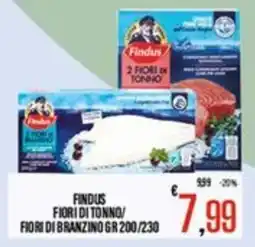 Supermercati EffePiù Findus Fiori di Tonno/Fiori di Branzino offerta
