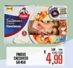 Supermercati EffePiù Findus Tentazioni di gusto Cacciucco offerta