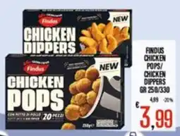 Supermercati EffePiù Findus Chicken Pops offerta