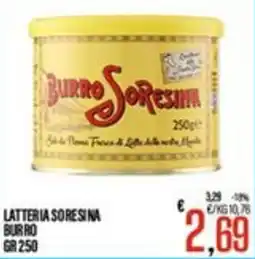 Supermercati EffePiù Burro Sorensina offerta