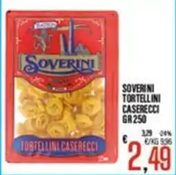 Supermercati EffePiù Soverini tortellini caserecci offerta