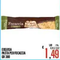 Supermercati EffePiù Focaccia Molto Bertolli offerta