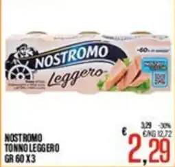 Supermercati EffePiù Nostromo tonno leggero offerta