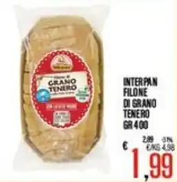 Supermercati EffePiù Interpan filone di grano tenero offerta