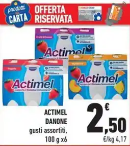 Conad City Actimel Danone offerta