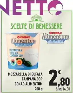Conad City Mozzarella di bufala campana dop conad alimentum offerta