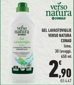 Conad City Gel Lavastoviglie Verso Natura offerta