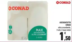 Conad City Asciugatutto Conad Maxi ultra assorbente offerta