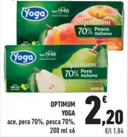 Conad City Optimum Yoga offerta