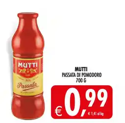 Deco Maxistore Mutti Passata di pomodoro offerta