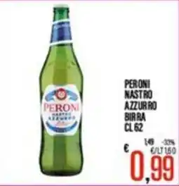 Supermercati EffePiù Peroni Nastro Azzurro Birra offerta