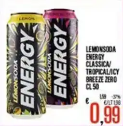Supermercati EffePiù LemonSoda Energy offerta
