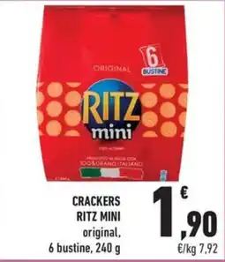 Conad City Crackers Ritz mini original offerta