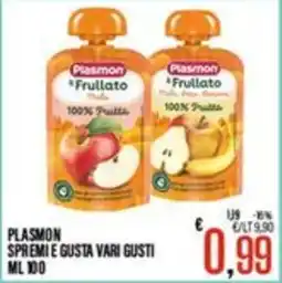 Supermercati EffePiù Plasmon Frullato offerta