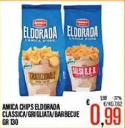 Supermercati EffePiù Amica chips Eldorada classica offerta