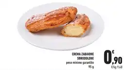Conad City Crema Zabaione Sbrodolone offerta