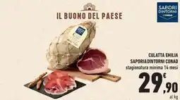 Conad City Culatta Emilia Sapori&Dintorni Conad offerta