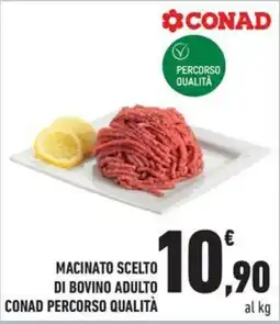 Conad City Macinato scelto di bovino adulto CONAD Percorso Qualità offerta