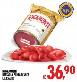 Deco Maxistore Rigamonti bresaola punta d'anca offerta
