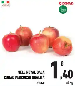 Conad City Mele Royal Gala Conad Percorso Qualità offerta