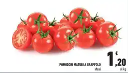 Conad City Pomodori maturi a grappolo sfusi offerta