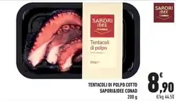 Conad City Tentacoli di polpo Sapori&Idee Conad offerta