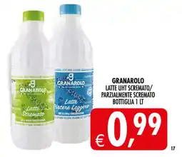 Deco Maxistore Granarolo Latte UHT Scremato/Parzialmente Scremato offerta