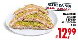 Deco Maxistore Tramezzino di suino e bovino al pistacchio offerta
