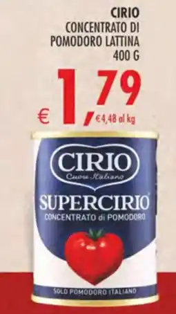 Deco Maxistore Cirio concentrato di pomodoro offerta