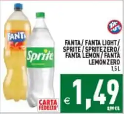 Iperfamily Fanta / Sprite offerta