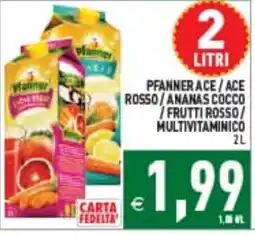 Iperfamily Pfanner Ace offerta