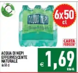 Iperfamily Acqua di Nepi effervescente naturale offerta