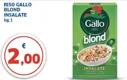 Il Punto Sigma Riso Gallo blond insalate offerta