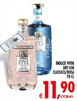 Deco Maxistore Dolce Vita Dry Gin Classico/Rosa offerta