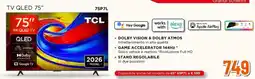 Expert TCL TV QLED 75" offerta