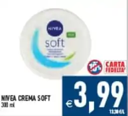 Iperfamily Nivea crema soft offerta
